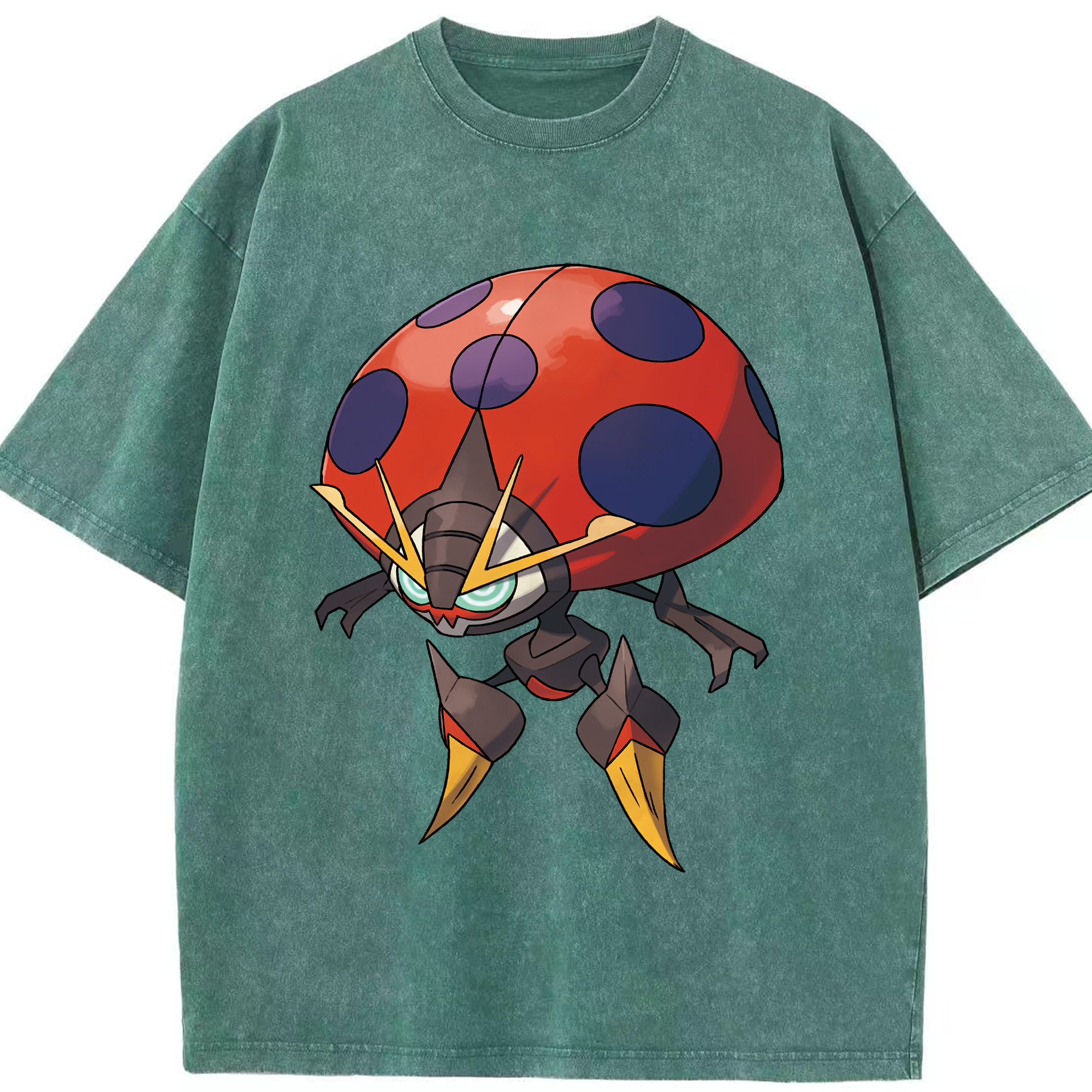 （画像用） ポケットモンスター Pokémon 綿100% ヴィンテージ風 半袖Tシャツ（フロントプリント）